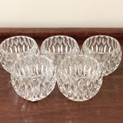 Clear Set of Candle Holders