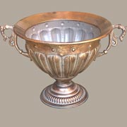 Seville Copper Handled Vase
