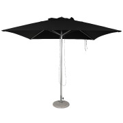 Black Aluminium Caribbean Umbrella