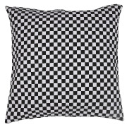 Black & White Chequered Scatter Cushion