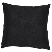 Black (Floral Patterned) Scatter Cushion