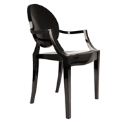 Black Ghost Cafe Chair