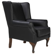 Black Majestic Single Seater Couch