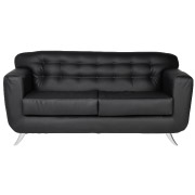 Black Mississippi Double Seater Couch