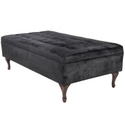 Black Norman Buttoned Daybed