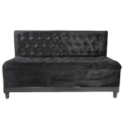 Black Phoebe Double Seater Couch