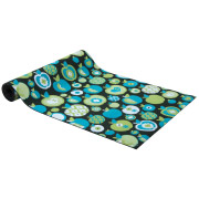 Blue Apple Patterned Carpet Runner