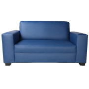 Blue Euro Double Seater Couch