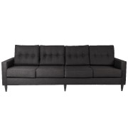 Charcoal Sophia Four Seater Couch