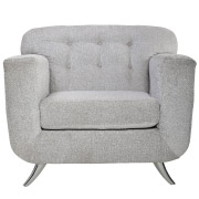 Grey Mississippi Single Seater Couch