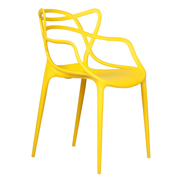 Yellow Twist Cafe Chair