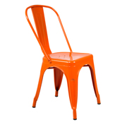Orange Xavier Cafe Chair