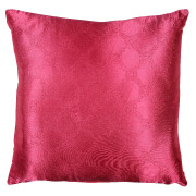 Magenta (Embossed Patterned) Scatter Cushion