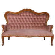 Queen Anne Double Seater Couch