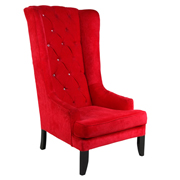 Re Angelique Wingback Single Seater Couch