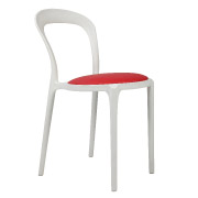 Red Melrose Cafe Chair