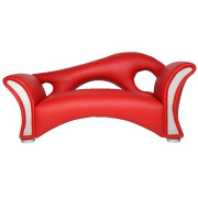 Red Sahara Single Seater Couch