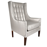Silver Winston Single Seater Couch
