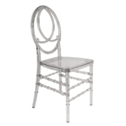 Transparent Dior Cafe Chair
