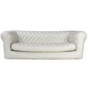 White Blow Up Triple Seater Couch