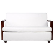 White Cleveland Double Seater Couch