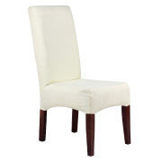 White Colourful Dining Chair