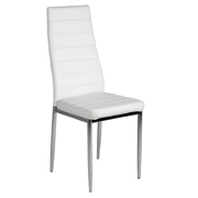 White Dina Dining Chair