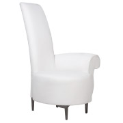 White Fusion (Left) Single Seater Couch