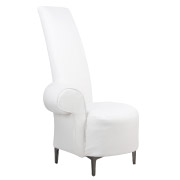 White Fusion Single Seater Couch