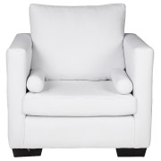 White Ontario Single Seater Couch