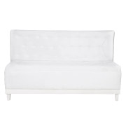 White Phoebe Double Seater Couch