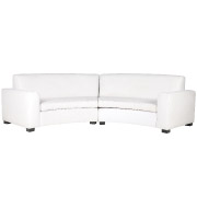 White Sky Duo Corner Couch