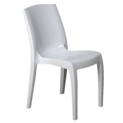 White Venus Cafe Chair