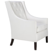 White Winston Double Seater Couch