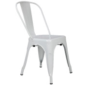 White Xavier Cafe Chair