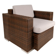 Wicker Single Seater Outdoor Couch