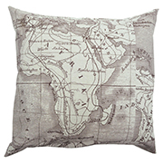 Africa Map Cushion Cover