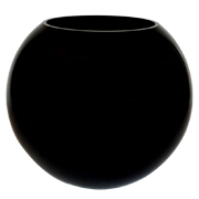 Black Fish Tank Vase Medium