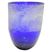 Blue Frost Vase