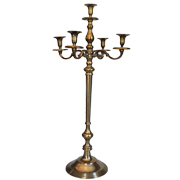 Brass Candelabra Gold