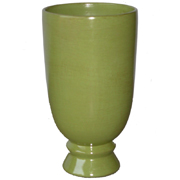 Ceramic Vase with Foot Tall