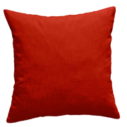 Cotton Cushion Cover Dark Burnt Red