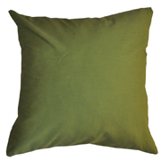 Cotton Cushion Cover Plain Avo Green