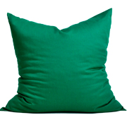 Cotton Cushion Cover Plain Green