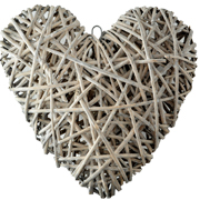 Decorative Heart Sticks Large