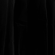 Draping Drops Ponje Black B