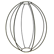 Egg Lantern Frame