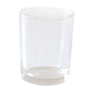 Glass Tealight Votive Medium Straight