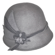 Grey Felt Hat B