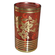 Indian Tumbler G Red and Gold
